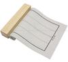 Kobaido Calligraphy Desk Felt Pad, Half-size, Lined, Beige, 2.7mm