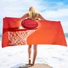 Basketball Großes Strandtuch, Weich und Schnelltrocknend Übergröße Bad Weiche Mikrofaser für Sport Mädchen Teenager Erwachsene Männer