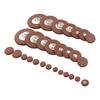 Saxophone Leathers Pads Button Leathers Pads Replacement Sax Leathers Cushion