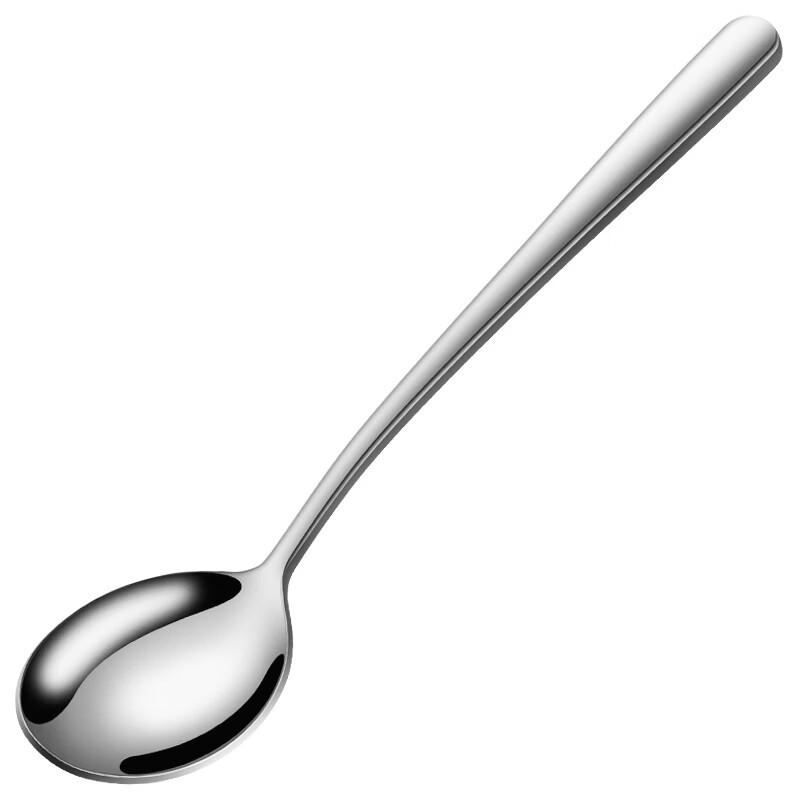 Zhishi 316 Stainless Steel Elegant Round Spoon