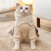 Cat clothes winter thickened warm college style JK uniform couple clothes cotton coat dog dress pet cat skirt