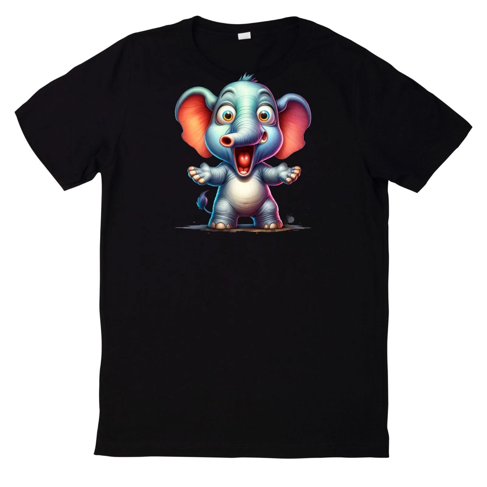T-Shirt Aquarell lustiges Tier Motiv XXL