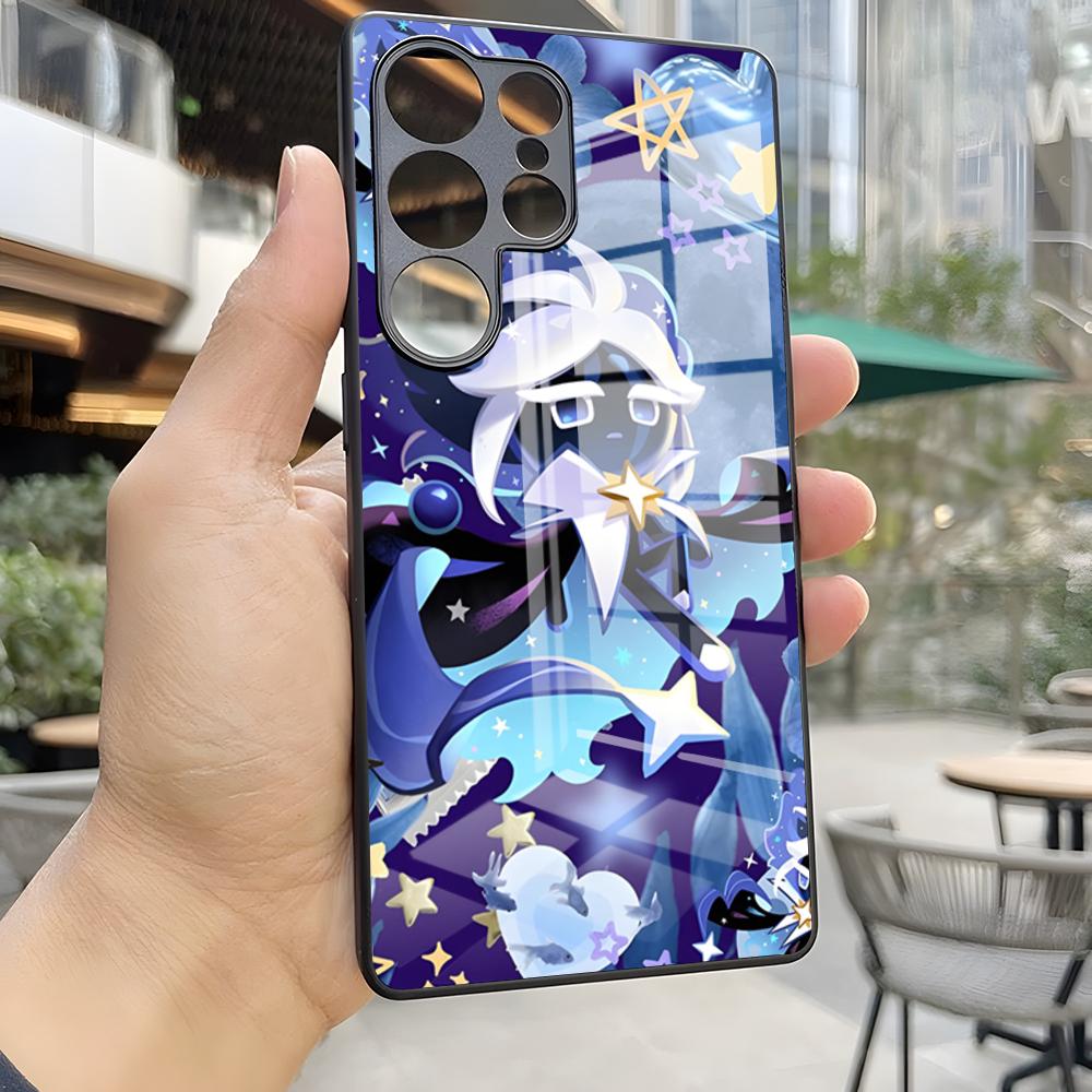 C-Cookie Run K-KingdomS Phone Case For S25 Ultra Samsung S26 S24 Fe S22 S20 S23 21 Plus A54 A34 A53 A16 Glass Cover