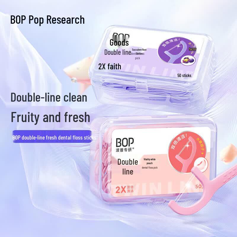 Bop Double Thread Fruit Floss Sticks