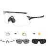 Photochromic Sports Sunglasses Lightweight Rimless Wraparound Unisex Cycling Driving Goggles UV Protection Outdoor Fashion Eyewe