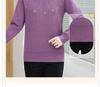 Mom's Winter Velvet One-Piece: Stylish Thickened Sweater with Warm Inner Layer for Middle-Aged & Elderly Women