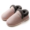 Elderly non-slip cotton slippers autumn and winter household men's bags and indoor thermal shoes thick-soled velvet cotton shoes women's home