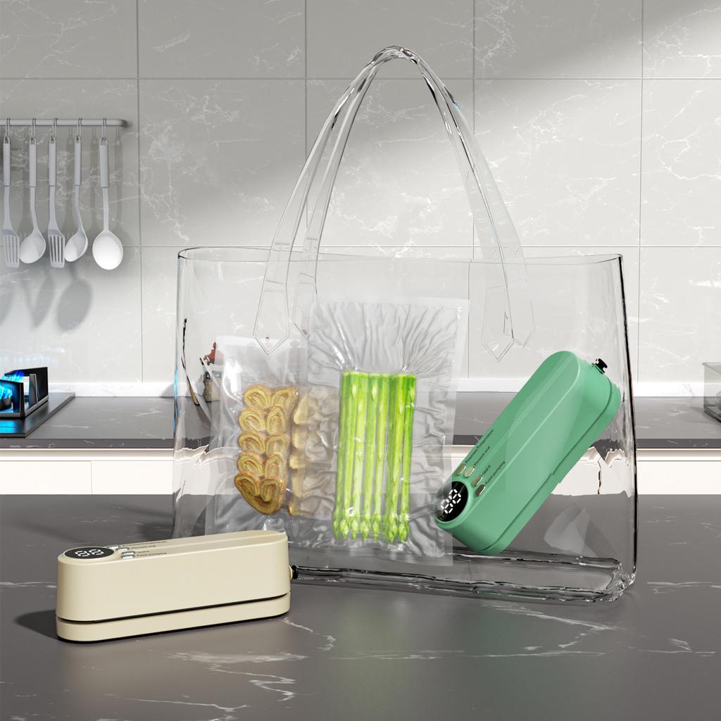 Fresh-keeping mini vacuum machine household small food sealing machine fully automatic sealing vacuum machine