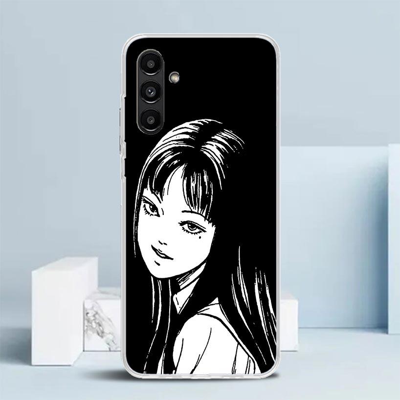 Japanese Horror Comic Anime Cover for Samsung Galaxy A17 A37 A57 A16 A26 A36 A56 A15 A14 A55 Phone Case A13 A53 A25 A35 A24 A34