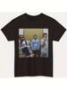 T-shirt grafica del film Una notte da leoni nera retro design poster comico di Las Vegas unisex morbida girocollo, comoda tutto l'anno ro...