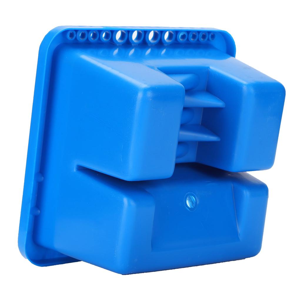 Artist Brush Basin Multifunction Small Square Paint Tub Pot with Holder Art Supplies