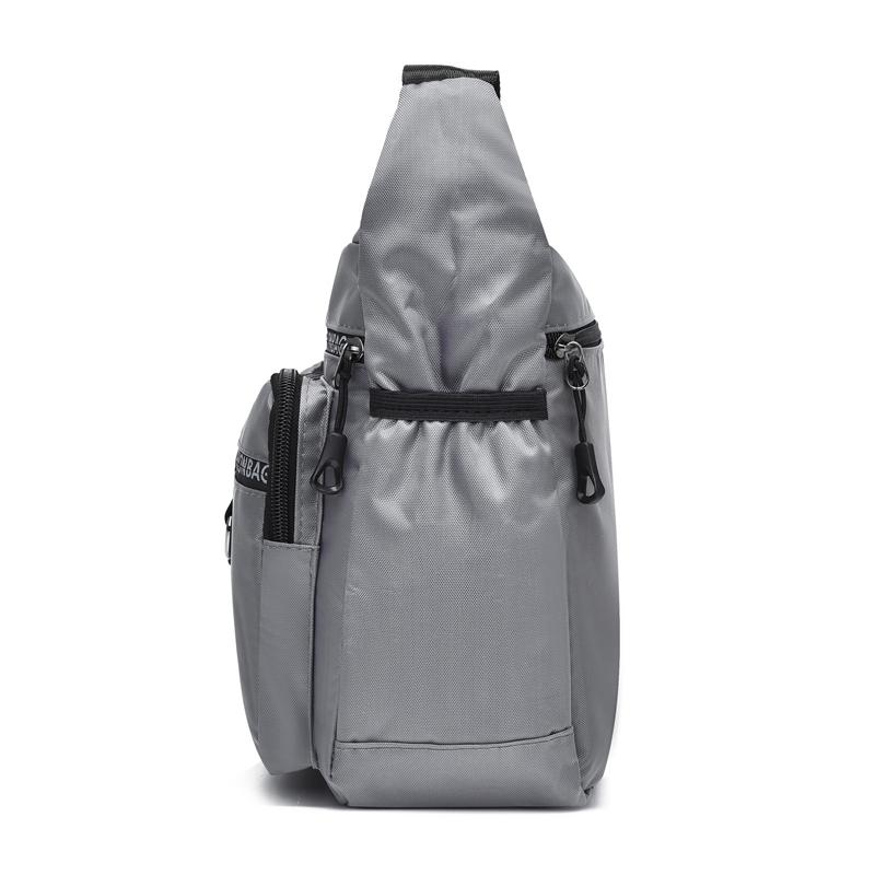 Men's Large Capacity Crossbody Bag Waterproof Shoulder Bag Business Travel Bag