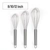 Stainless Steel Manual Egg Whisk Set