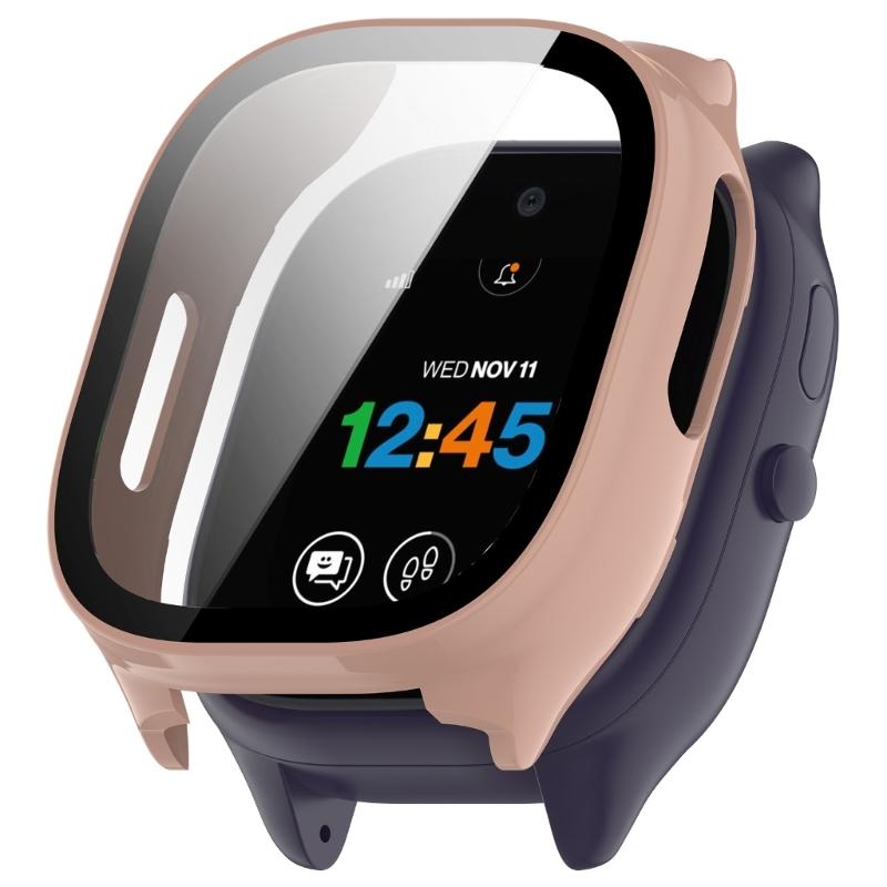 Screen Protector Film Watch Shell with Tempered Glass Film for Watch 3 Scratchproof Case Protective Case Cover
