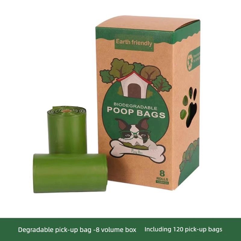 

Hidream Dog Poop Picking Bag Shovel Shit Garbage Bag Pouch Key Case Dog Walking Artifact Pet Supplies Stool Bag Picking up stool bags -8 rolls, 120 in total Small