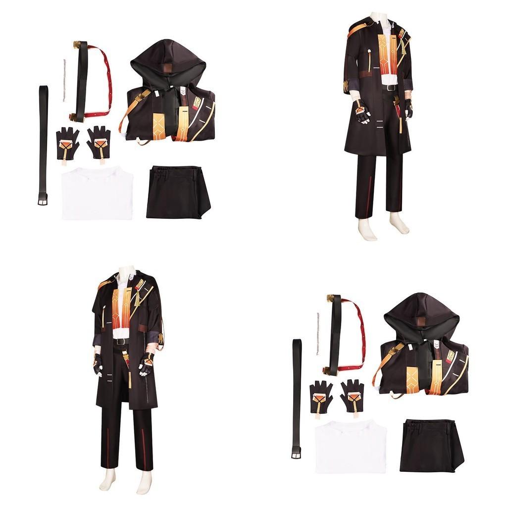 High Quality Polyester Fabric Cosmic Railway Male Protagonist Cosplay Outfit