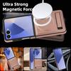 Samsung Z Flip7FE Magnetic Stand Crystal Shield Drop-proof Case