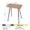 Portable Folding Tactical Camping Table - Small Plastic Picnic & Fishing Table