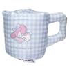 My Melody Trinket Blue Gingham Pen Cute 427404 (Morishita) Mug-Style Holder, Tabletop, Approx. 11x11x13cm, Check, Holder, Item, Gift, Sanrio,