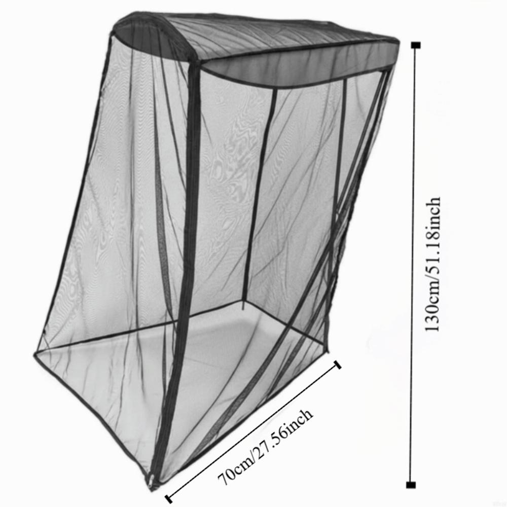 Insect Proof Bug Mesh Tent Zipper Opening Mosquito Net Travel Mosquito Net Cover Garden