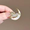 Elegant Pearl Brooch - High-End Minimalist Clothing Accessory