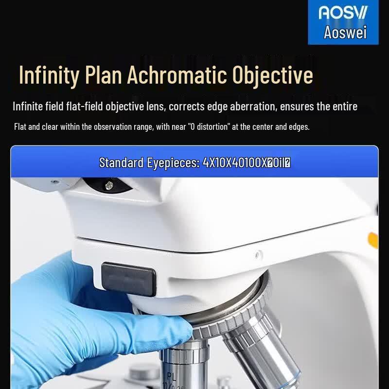 AOSVI 6000x HD Biological Experimental Microscope