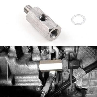 1/8inch Thread Engine Oil Pressure Sensor Adapter Turbo Supply Feed Line