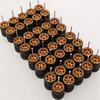 20Sets 1/64 Alloy Car Model Wheels TE37 Mini Wheel with Textured Tire Tyres Spare Parts Diameter 11mm