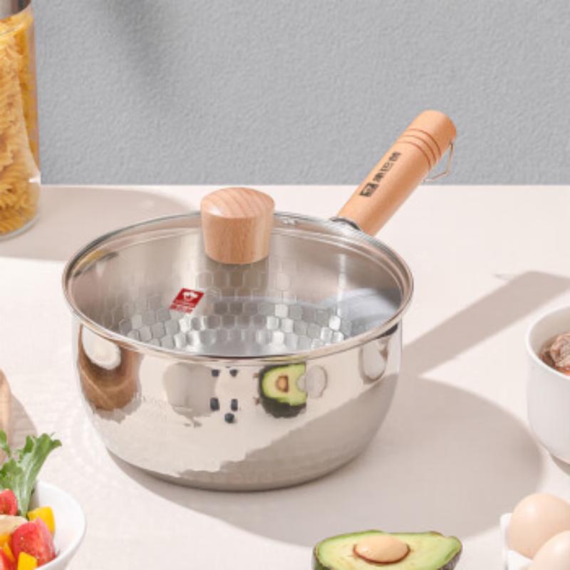 Kangbach 18CM Stainless Steel Yukihira Pot