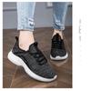 Spring New Travel Shoes Running Shoes Women's Flying Woven Breathable Sports Fitness Lightweight Casual Shoes