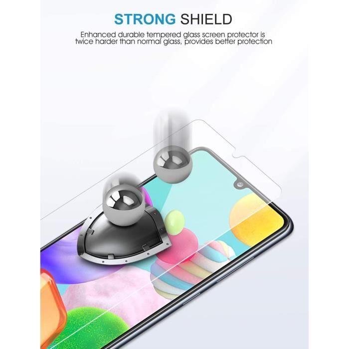 Film de Protection - LittleMonkey - Samsung Galaxy A41 - Verre Trempé - Dureté 9H - Haute Définition