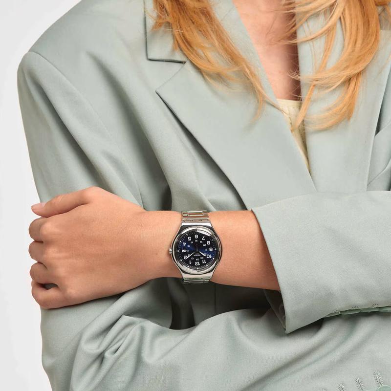 SWATCH Men 41mm Blue Watch YWS420GC YWS420GC