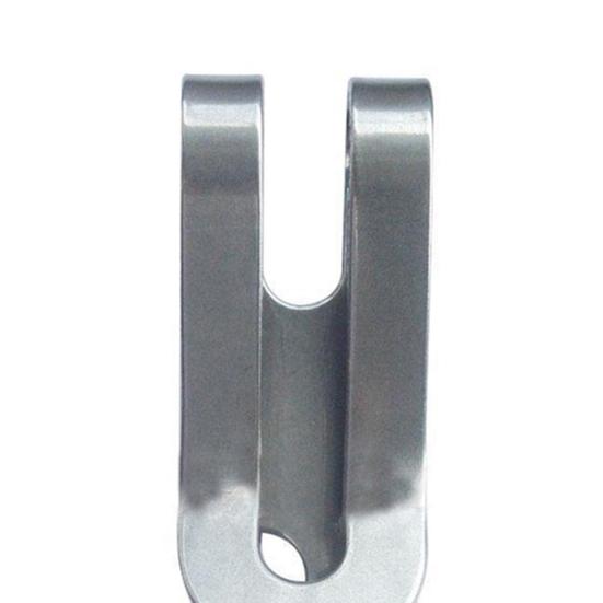 Pengeklemme multifunksjon mini rustfritt stål smal lommebok Minimalistisk karabinkroker