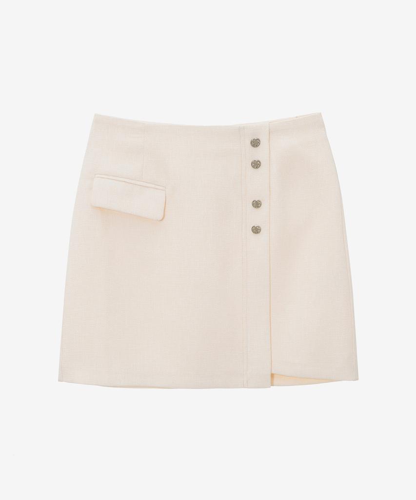 JUCYJUDY Button-Up Mini Skirt Jzsk321B