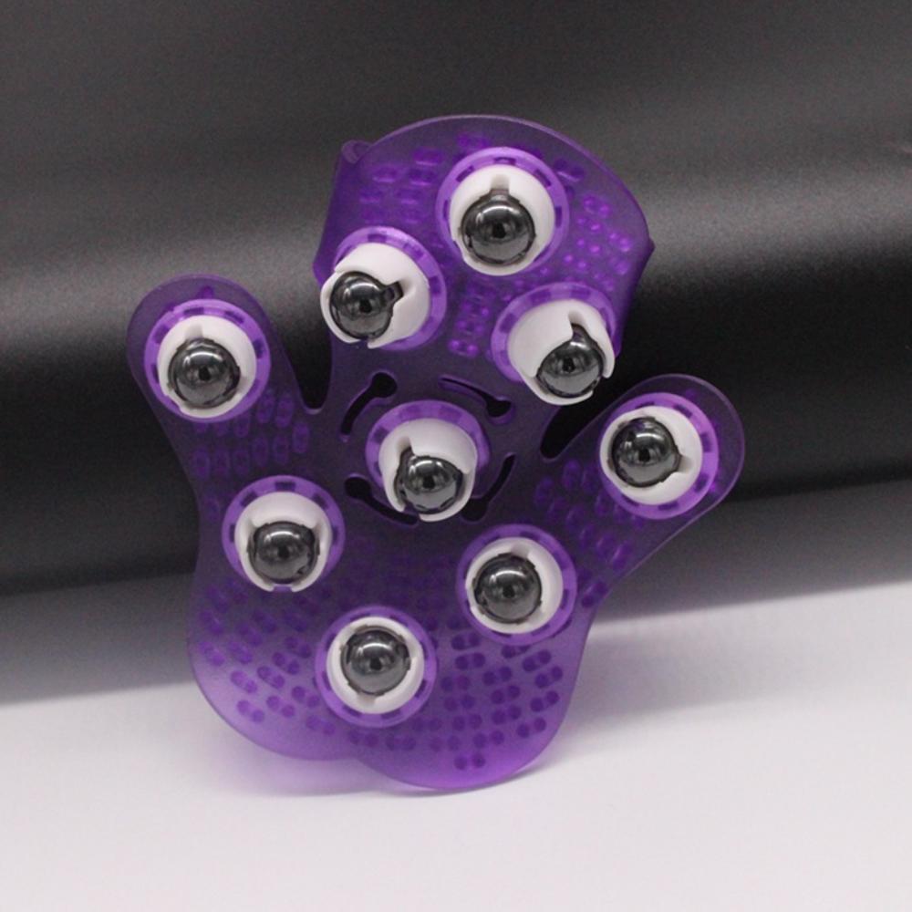 Roller Ball Tělová masáž Rukavice Úleva od bolesti svalů Relax Anticelulitidová masáž Ruka Krk Záda Rameno Hýždě Péče o zdraví