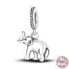 Fit Charms Fororiginal Bracelets Animal Series Flower Rabbit Holding Heart 100%Copper Jewelry Making For Women Gift
