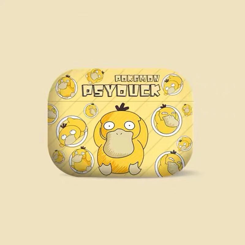 Fumaide Cartoon Psyduck Protective Case for Apple AirPods