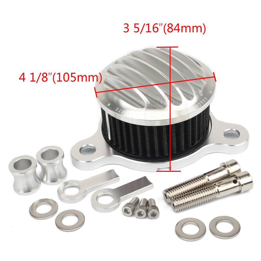 Motorcycle Air Filter Intake Cleaner System Kit For Harley Sportster XL 883 1200 Iron883 48 72 Forty-Eight Seventy-Two 1991-2021