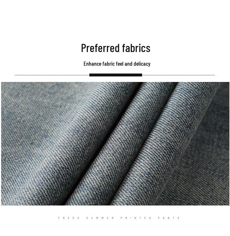 Ancola Women's 2024 Slim Red High-Waisted Straight-Leg Jeans: Casual Tencel Cotton for Spring and Autumn