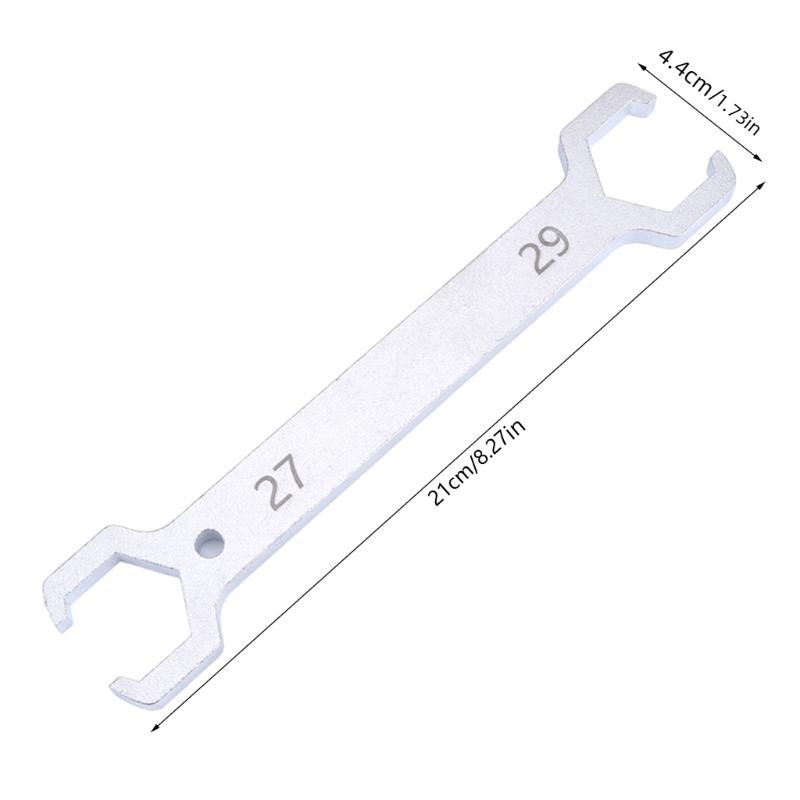 Convenient Double-Ended Wrench Tool for Floor Heating Ensures Tight Seal Reduces Air Leakage 34-38mm/28-35mm/28-30mm