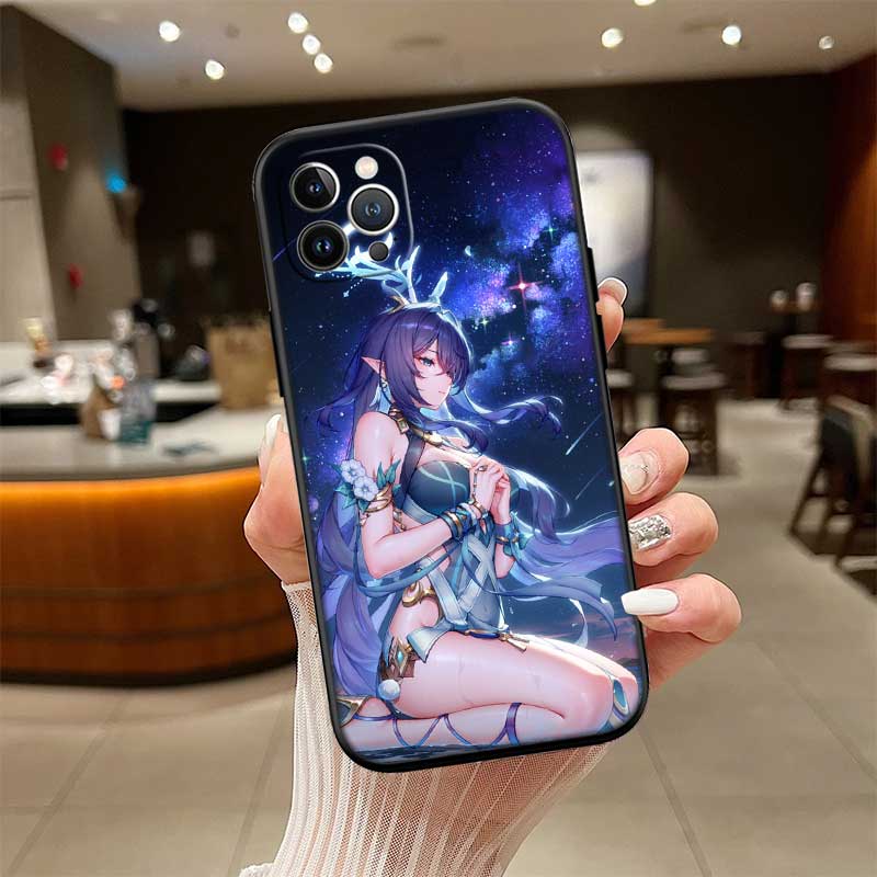 NH29 Genshin Impact New High-End Shell Phone Case for Xiaomi Poco C40 C50 C51 C55 C65 C71 C75 F3 F5 F6 F7 M2 M3 Pro Ultra