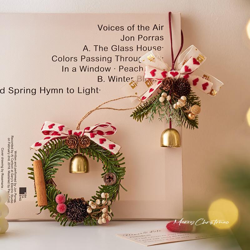 Festive Christmas Bell & Garland Ornaments