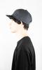 Fabulous Umpire Short Size Two-Tone Cap, Brim, All-Season, 57.5-60.0 cm, Gray/Black