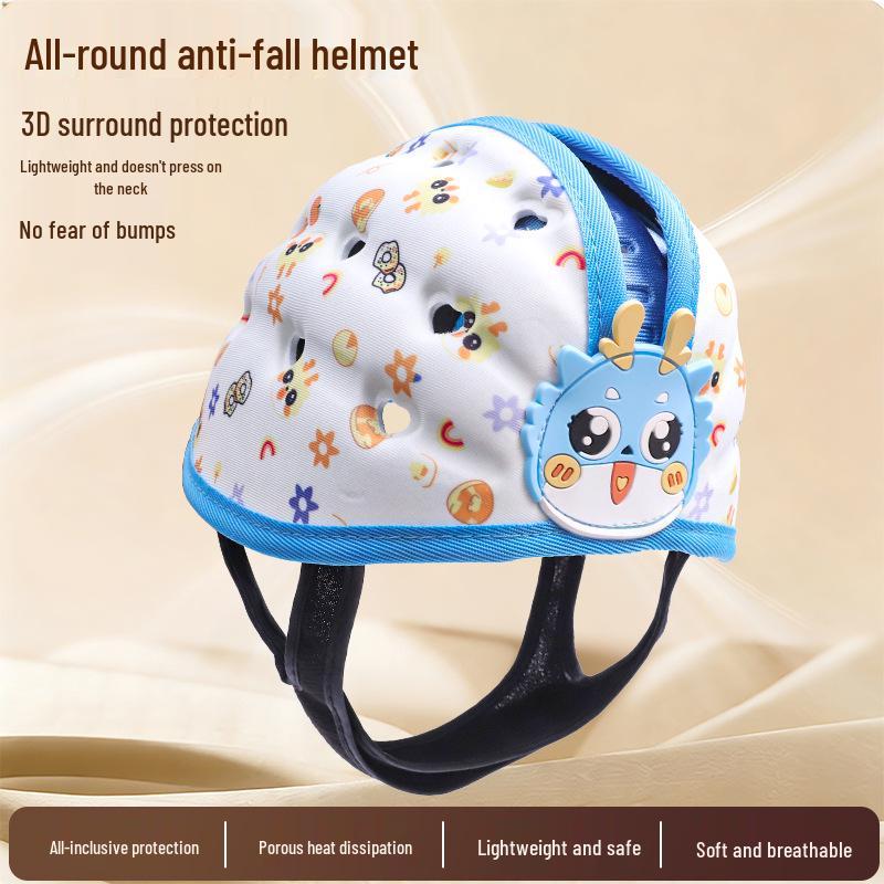 Infant Anti-fall Protection Helmet: Safety Hat for Crawling and Walking Babies