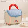 1Pcs Large Capacity Portable Handbag Cute Cottage Style Travel Cosmetic Bag Women Girls Skincare Wash Storage Toiletry Bag