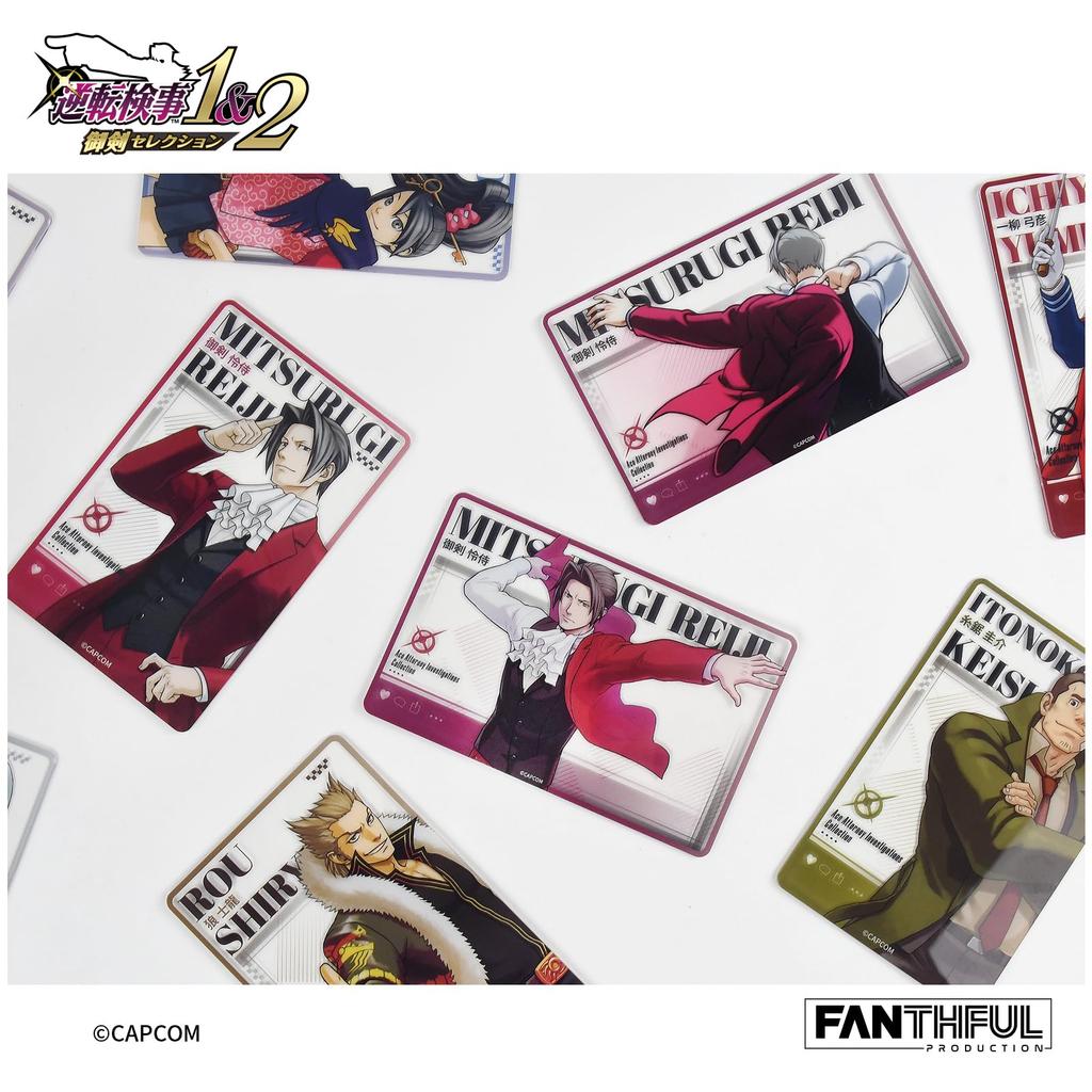 FANTHFUL FP012AAI2025 Acrylic Clear Box of 12 "Ace Investigations" Cards,