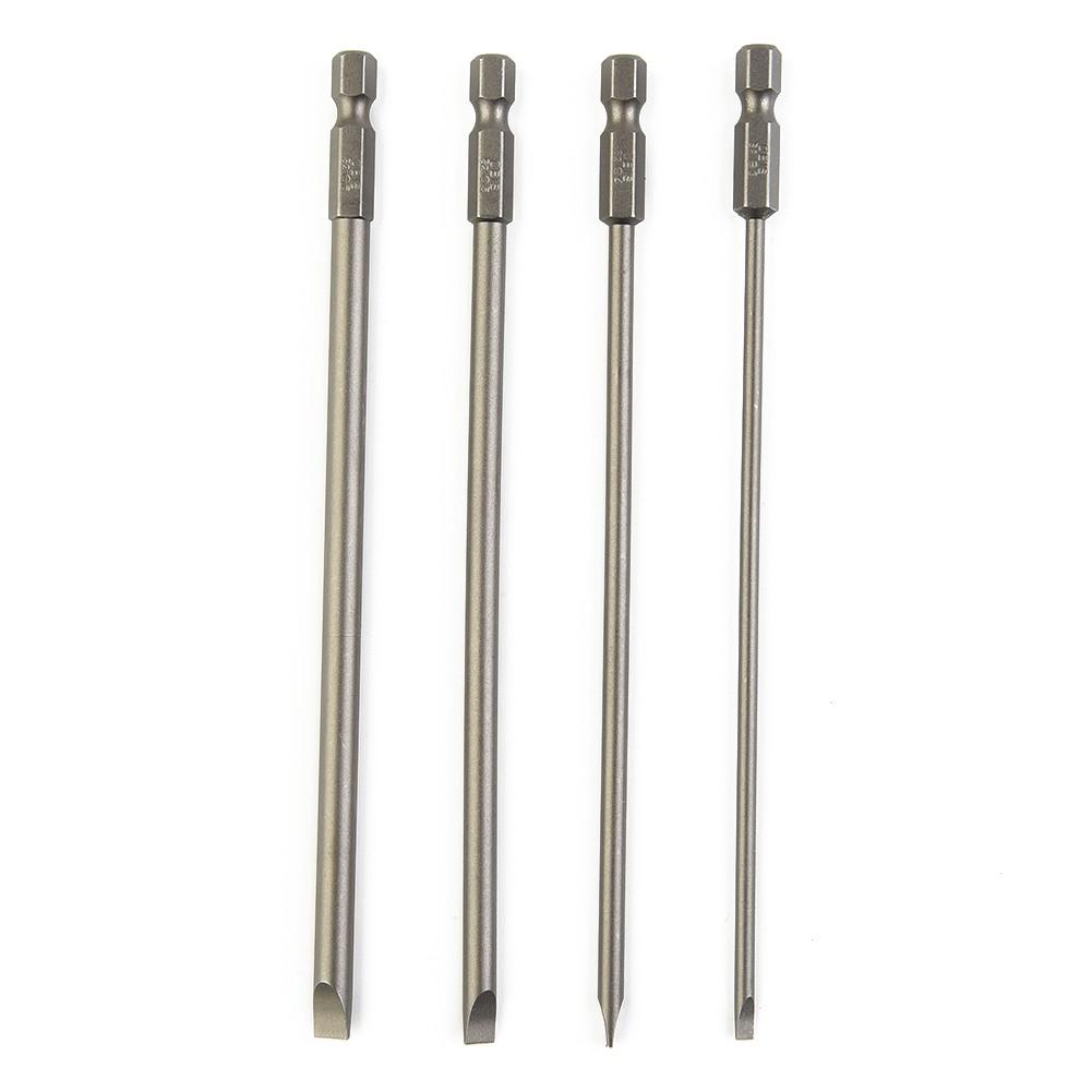 150mm Long Screwdriver Bit Electric Flat Head Manual