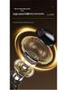 K-song Bluetooth 5.4 Stereo Earbud: Sports, Noise Reduction, Long Battery, Card Slot, Lapel Design.