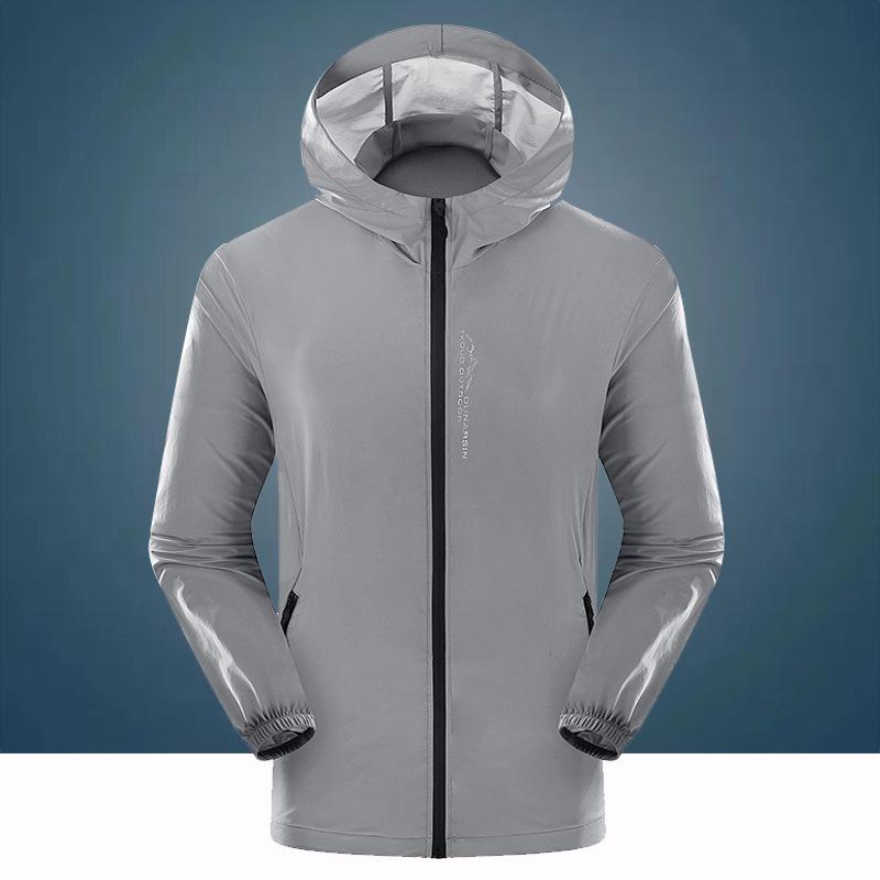 2024 Men's Ultralight Summer UV Protection Jacket - Breathable & Skin-Friendly Sports Top