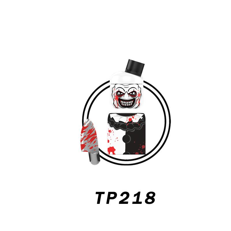 TP1011 Halloween Horror Series Building Blocks Slender Terrfier Jason Bricks Figures Children Toys